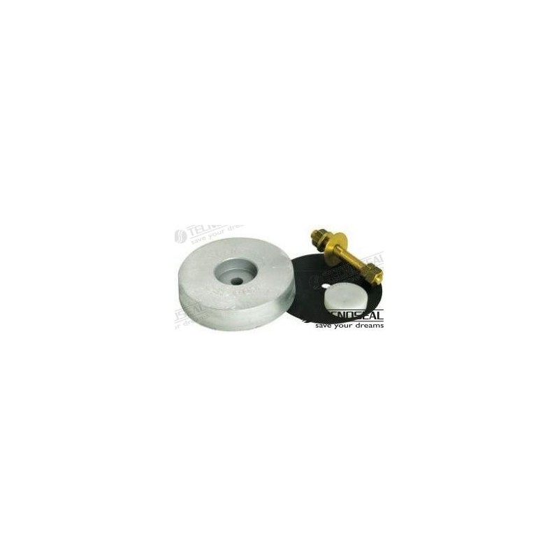ANODO POPA ZINC Ø 140MM COMPLETO
