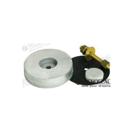 ANODO POPA ZINC Ø 140MM COMPLETO