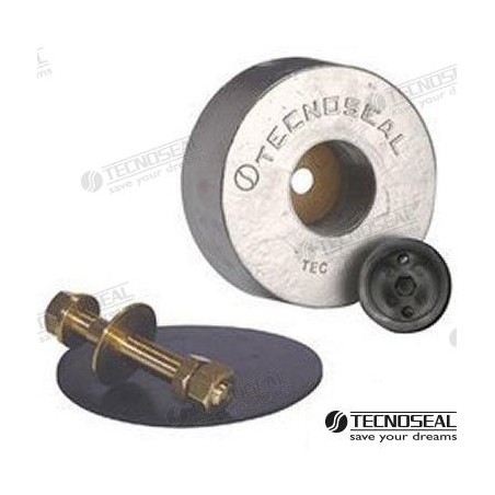 ANODO BAGLIETTO ZINC Ø 135MM COMPLETO