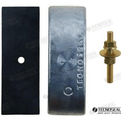 ANODO CAP ZINC Ø 42X3MM 4,3 KG COMPLETO
