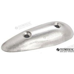 OVAL ZINC ANODE 117X43MM