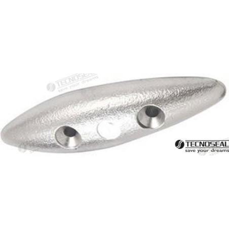 ZINC OVAL ANODE 140X40X22MM