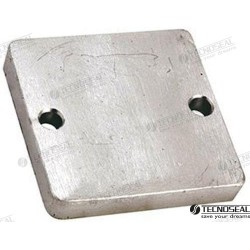 ANODO CUADRADA ZINC 64X64X10MM