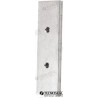 AQUARIVA ZINKKLAPPEN ANODE 100X28X12MM