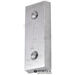 ZINKKLAPPEN ANODE 130X50X17MM