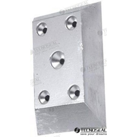 ANODO POSILLIPO ZINC 122X81X20MM