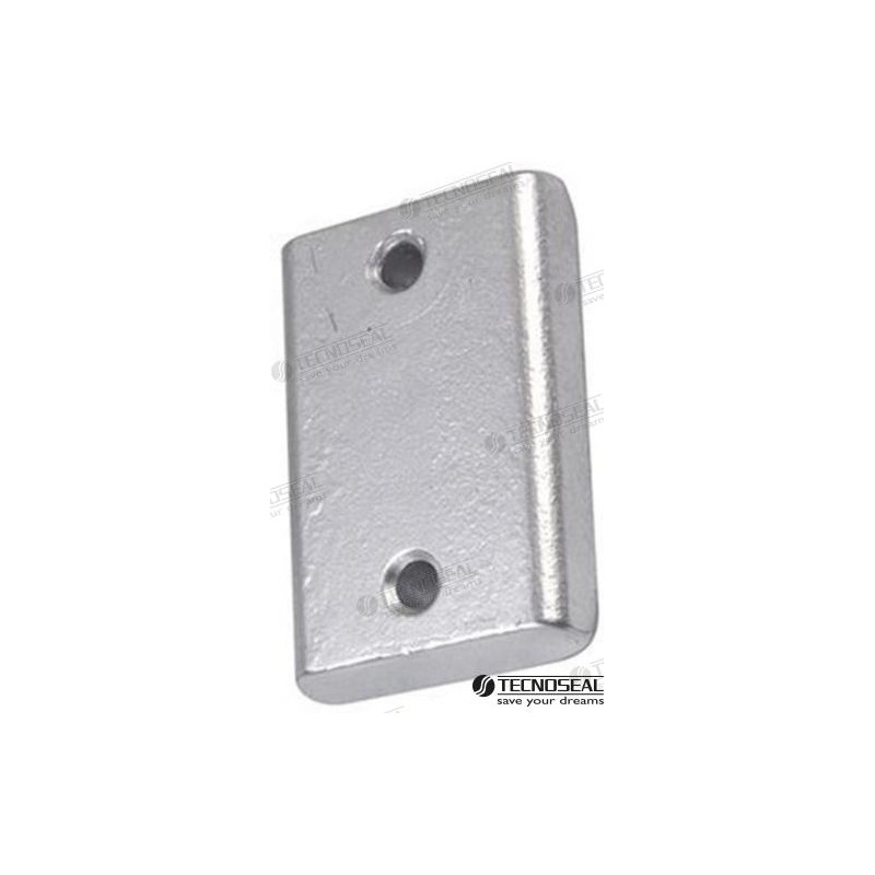 ZINC RECTANGULAR ANODE 70X50X15MM