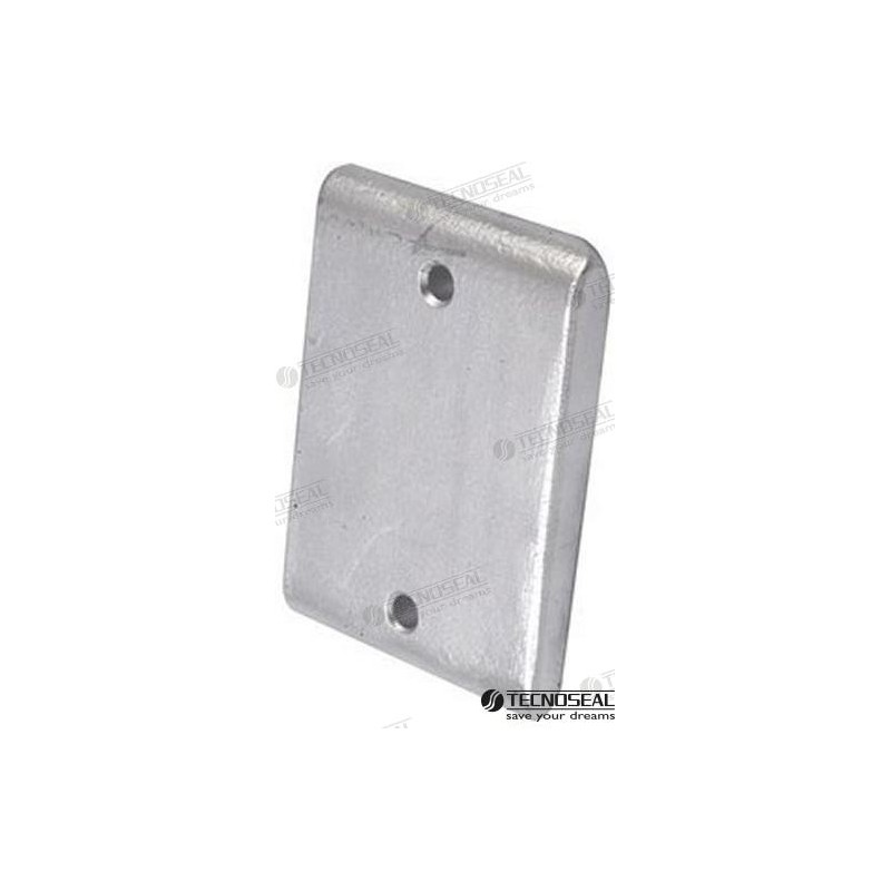 ANODE PIASTRE SCAFO ZINK 100X70X12MM