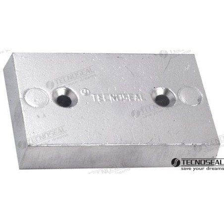 ANODO RECTANGULAR ZINC 455X100X50MM