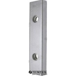 RECHTECKIGE ZINKANODE 200X80X22MM