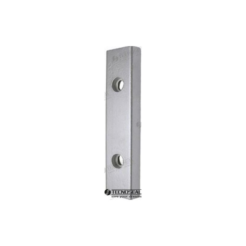 RECHTECKIGE ZINKANODE 200X80X22MM