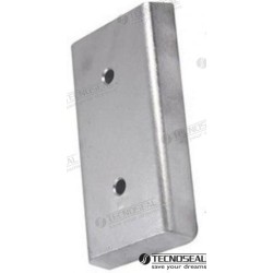 ZINC RECTANGULAR ANODE 220X100X30MM