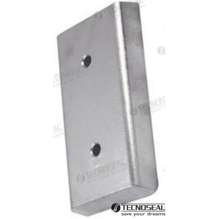 ANODO RECTANGULAR ZINC 220X100X30MM