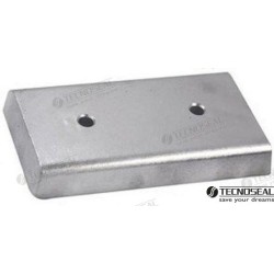 RECHTECKIGE ZINKANODE 200X100X30MM
