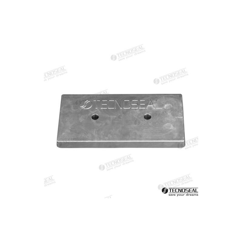 ANODO CALDAIA ZINC 300X150X26MM