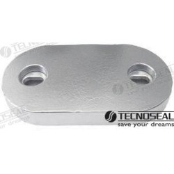 ZINKPLATTE ANODE 210X290X32MM 9,8 KG