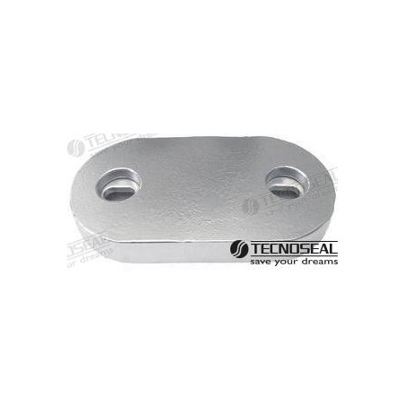 ANODO PLACA ZINC 210X290X32MM 9,8 KG