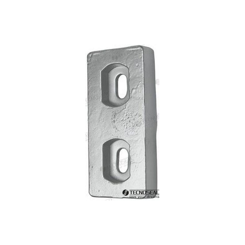 ANODO PLACA ZINC 150X69X25MM 1,46KG