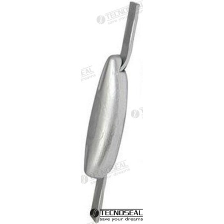 ZINK-FISCHANODE 50X25X5MM 1KG