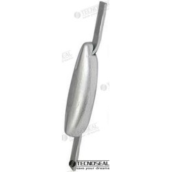 ZINC FISH ANODE 70X25X5MM 2.5 KG