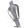 ZINK-EINSATZ FISCHANODE 230X25X5MM 1KG