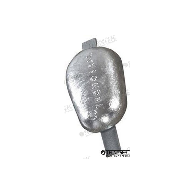 ANODO PARA SOLDAR ZINC 250X25X5MM 3KG