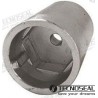 ANODO RADICE ZINC HEXAGONAL EJE 30MM