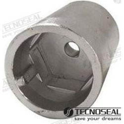 ANODO RADICE HEXAGONAL ZINC EJE 60MM