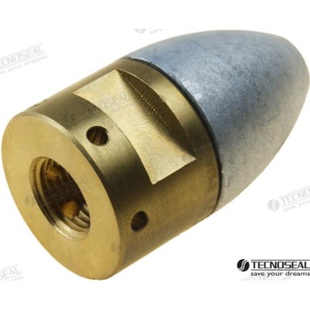 ANODO CONICO RIVA ZINC EJE 20X30 COMPL.