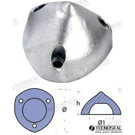 ANODO MAX PROP ZINC 52MM.
