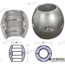 COLLARIN ZINC EJE 22MM.