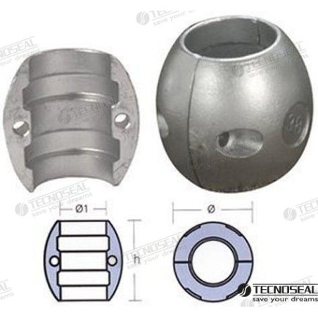 COLLARIN ZINC EJE 1 1/8