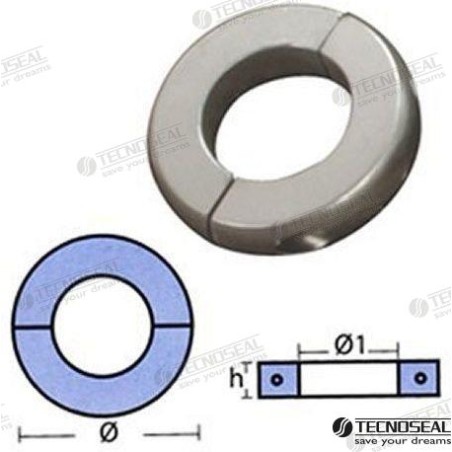 COLLAR PLANO ZINC 70MM.