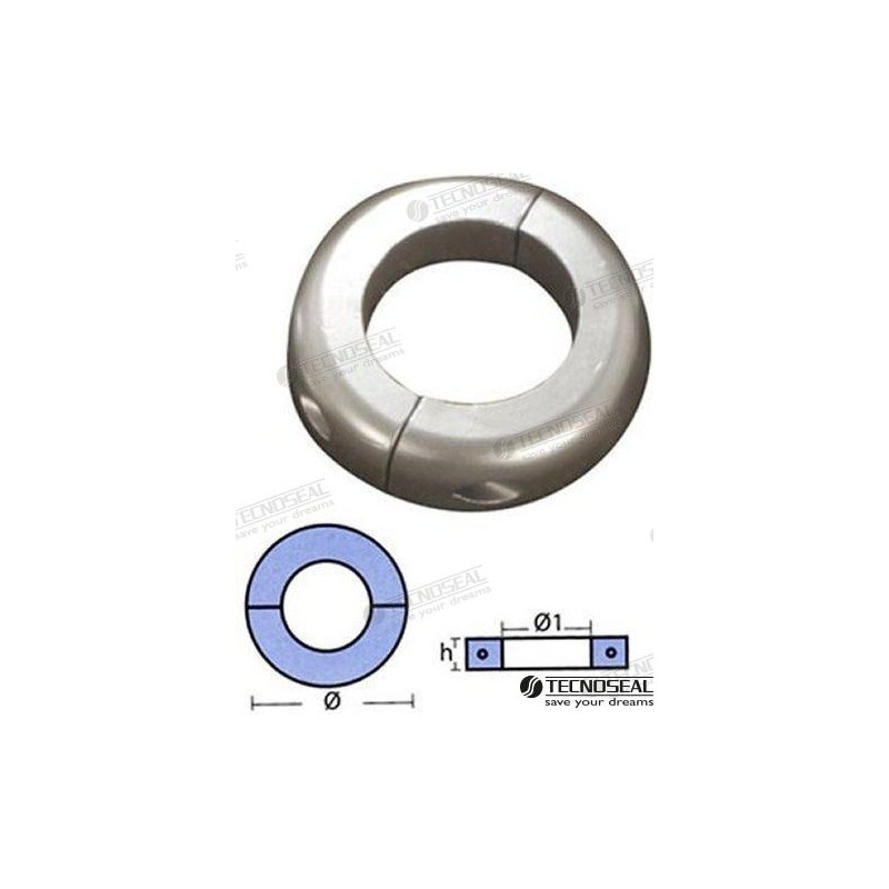COLLAR PLANO ZINC 120MM.