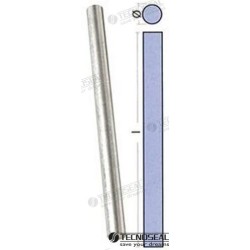 BARRA ZINC 18X400MM