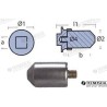 COOLING ANODE VOLVO