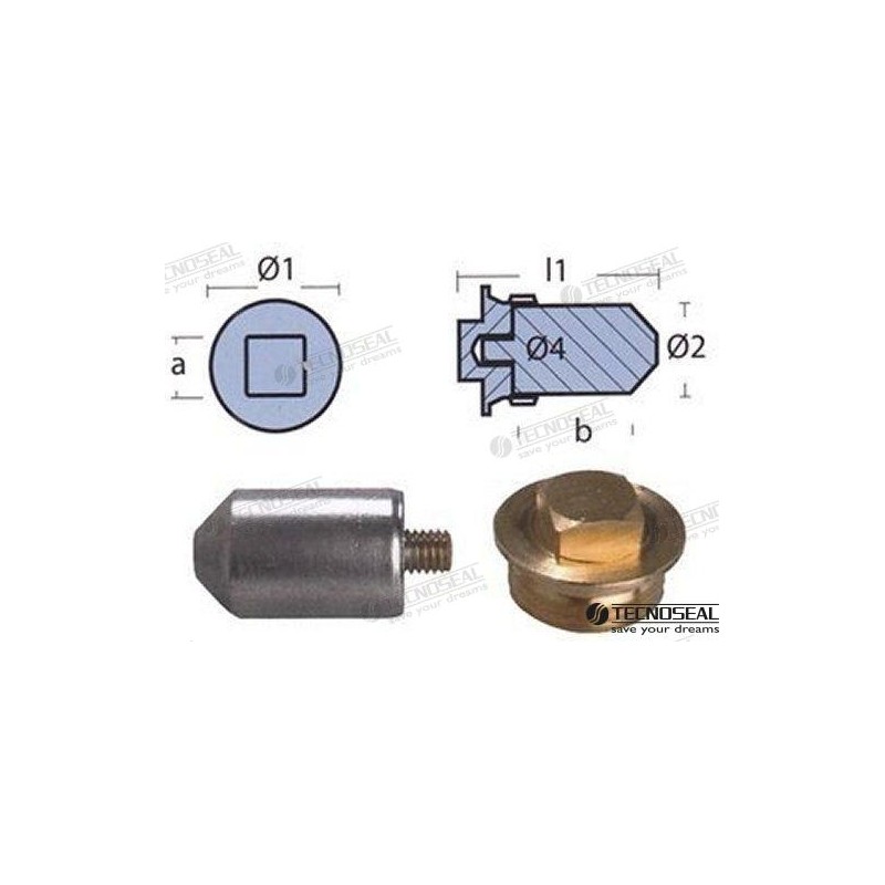 ANODO REFRIG. VOLVO C/TAPON