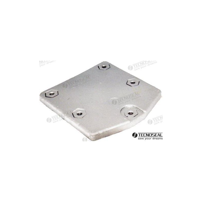 ANODO ALUMINO PLACA ZEUS 160X150X16MM