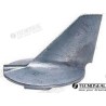 RUDDER ANODE YAMAHA V6 225-250HP ZINC