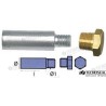 ANODO MOTOR YANMAR COMPLETO L 32MM
