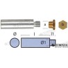KOMPLETTE YANMAR-MOTORANODE L 50MM