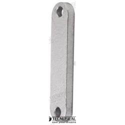 SELVA PIATTA FB ANODE 60X15X4MM ZINC