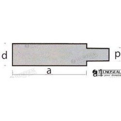 ANODO CATERPILLAR DIA 10 L38 1/4W