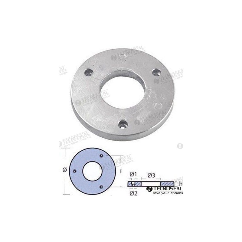 ANODO HIDROMARINE ZINC Ø 150MM