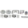 KIT ANODOS ZINC MERCURY BRAVO III-2004