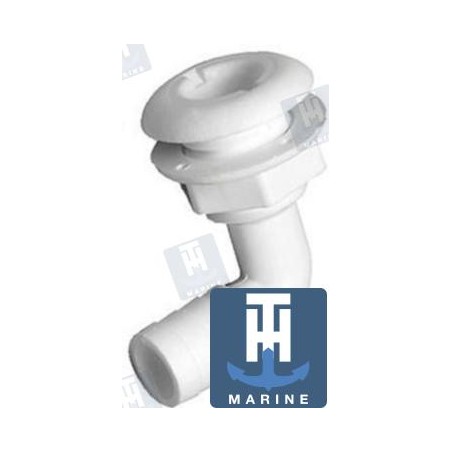 90° DURCHRUMPF FÜR 38-MM-SCHLÄUCHE.