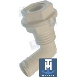 90° DURCHRUMPF FÜR 19-MM-SCHLÄUCHE.