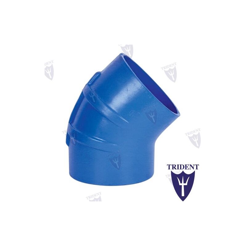 CODO ESCAPE SILICONA 45º 89MM