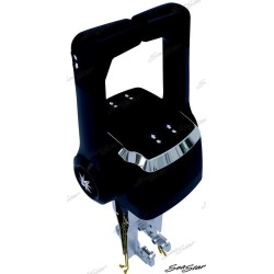 MANDO CONSOLA DOBLE NEGRO C/ T&T