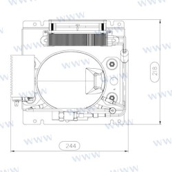EVAPORADOR 350X250X5 EV10